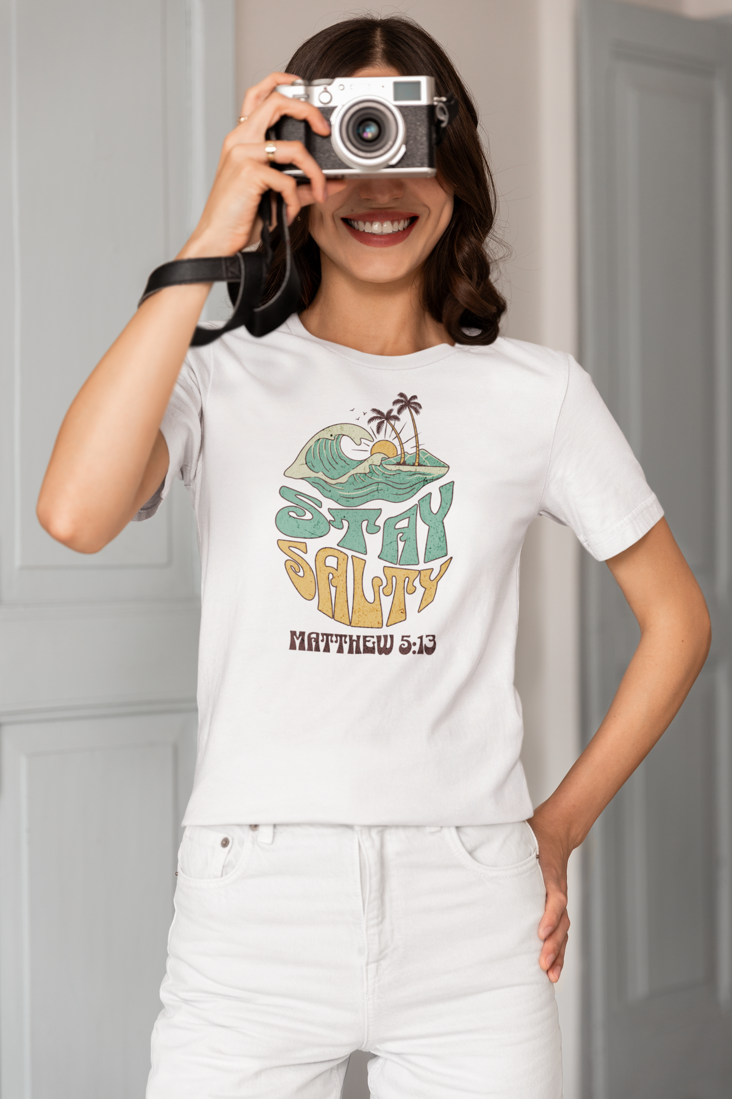 Stay Salty Christian Tee