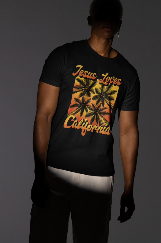 Jesus Loves California Unisex T-Shirt