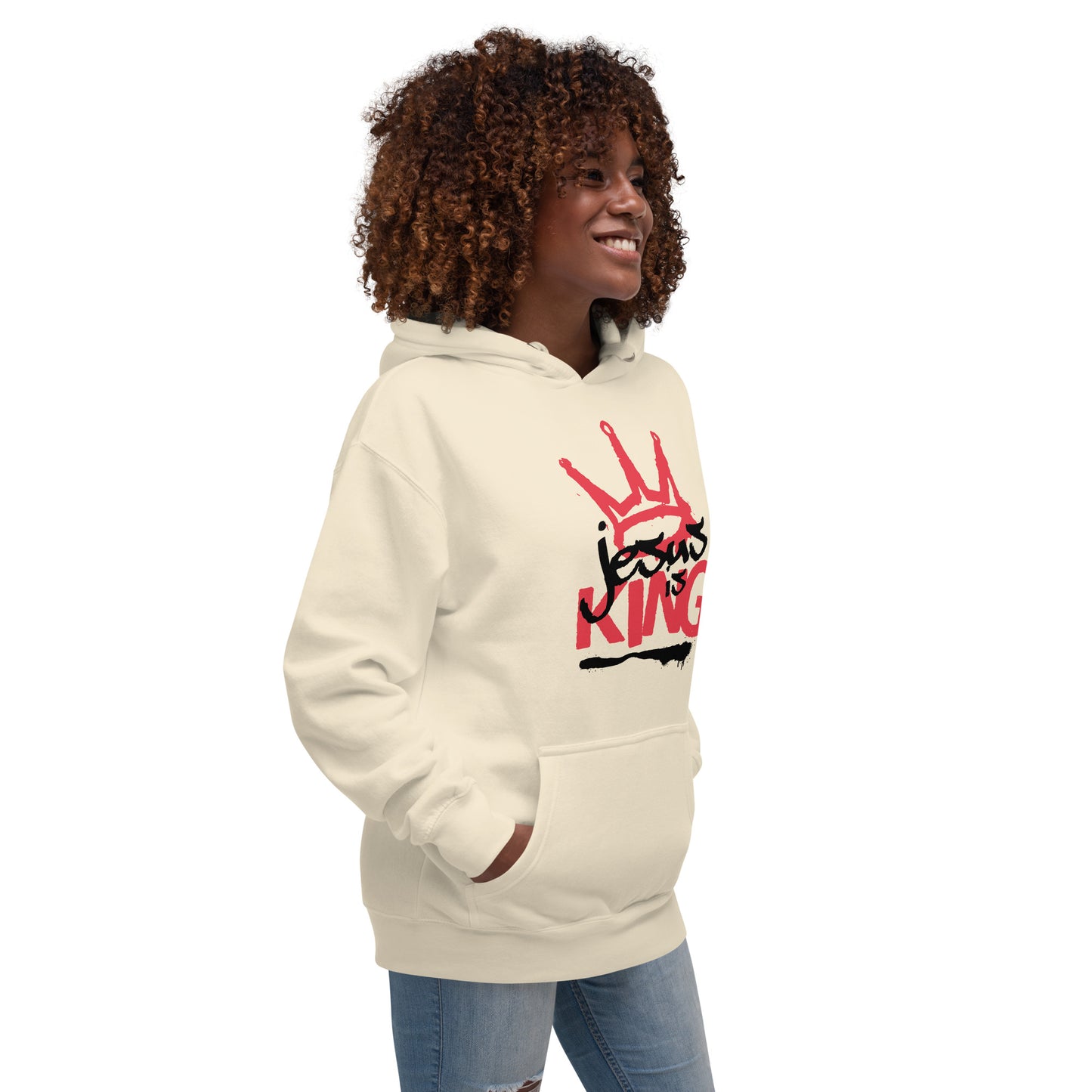 Jesus is King Unisex Hoodie